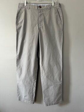 Brooks Brothers Gray Chino Pants - Classic Straight Fit